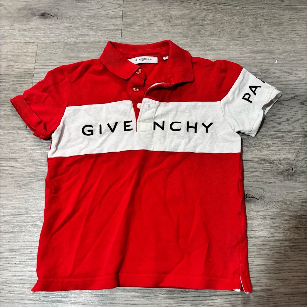 Givenchy Vibrant Red Polo Shirt